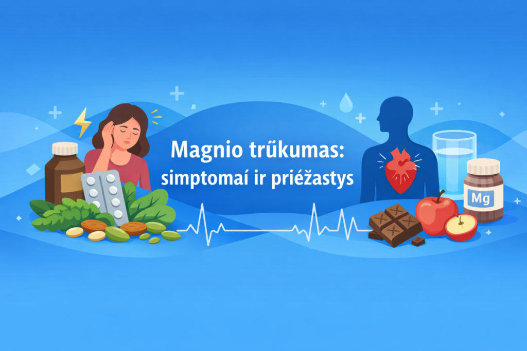 Magnio trūkumas